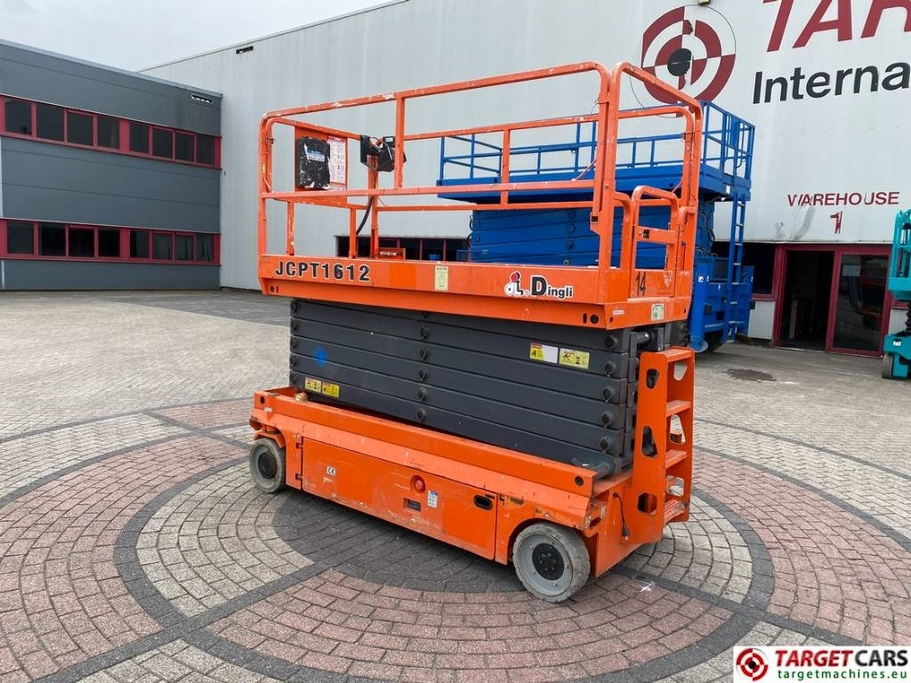 Dingli JCPT1612DC Electric Scissor Work Lift 1570cm - Šķērveida pacēlājs: foto 4 Dingli JCPT1612DC Electric Scissor Work Lift 1570cm - Šķērveida pacēlājs: foto 4