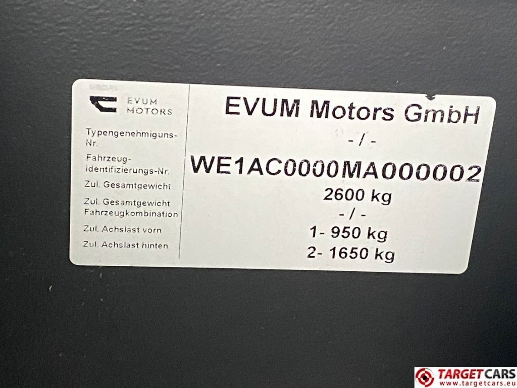 Elektriskā komunālā automašīna Evum ACAR Electric 4x4 UTV Open Platform Van: foto 10