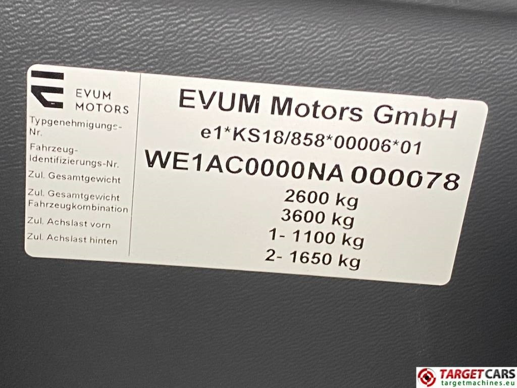 Kravas automašīna pašizgāzējs, Elektriskā komunālā automašīna Evum ACar Electric UTV 3-Way-Tipper Utility Vehicle: foto 11