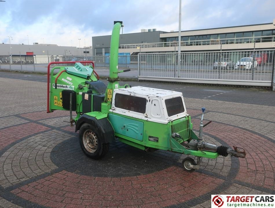 Greenmech Arborist EC16-23MT35 Diesel Wood Chipper 35HP - Šķeldotājs: foto 2 Greenmech Arborist EC16-23MT35 Diesel Wood Chipper 35HP - Šķeldotājs: foto 2