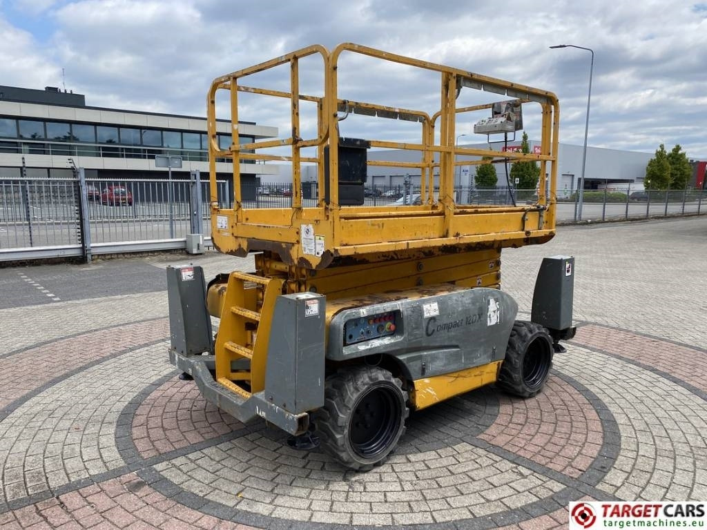 Haulotte Compact 12DX Diesel 4x4 Scissor Work Lift 1206cm - Šķērveida pacēlājs: foto 3 Haulotte Compact 12DX Diesel 4x4 Scissor Work Lift 1206cm - Šķērveida pacēlājs: foto 3