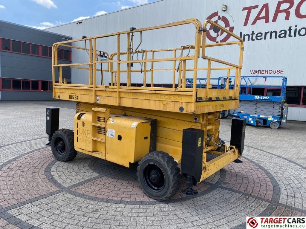 Haulotte H15SXNT Diesel H15SX 4x4 Scissor Work Lift 1500cm - Šķērveida pacēlājs: foto 4 Haulotte H15SXNT Diesel H15SX 4x4 Scissor Work Lift 1500cm - Šķērveida pacēlājs: foto 4