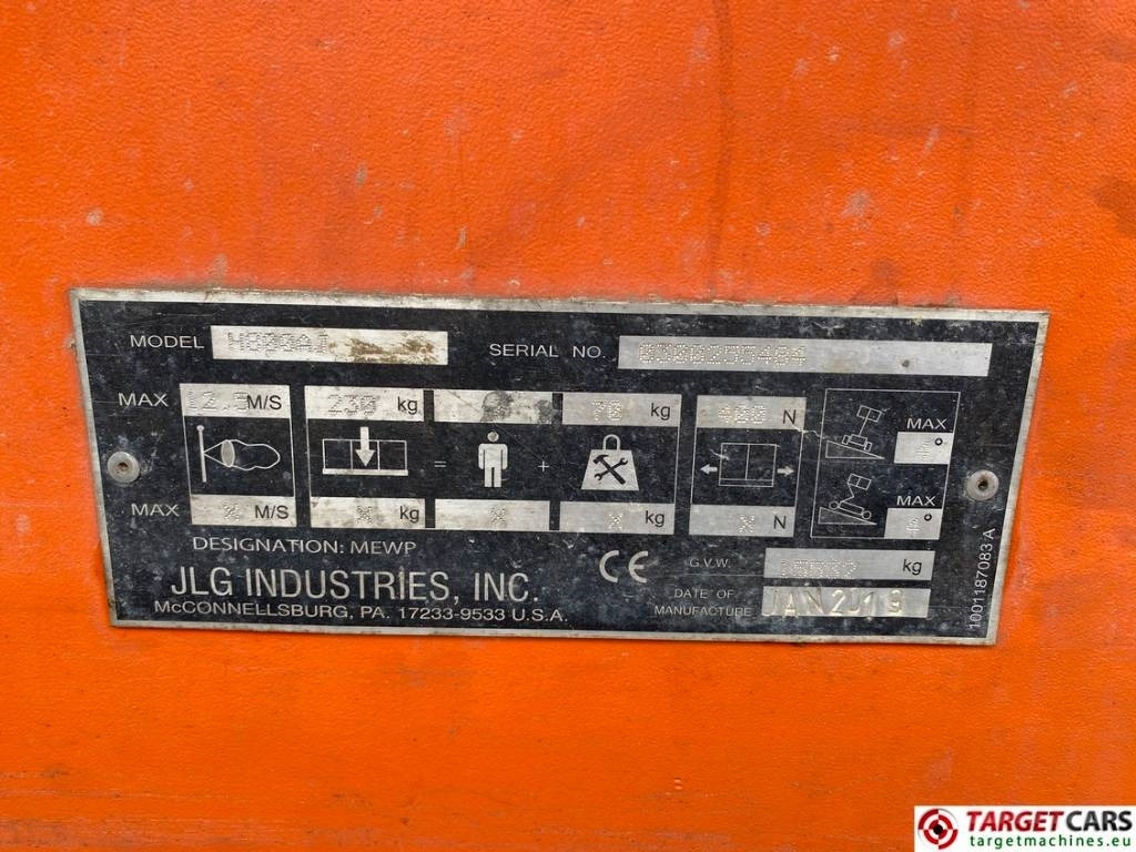 Izlices pacēlājs JLG H800AJ HyBrid Articulated 4x4 Boom WorkLift 2638cm: foto 10