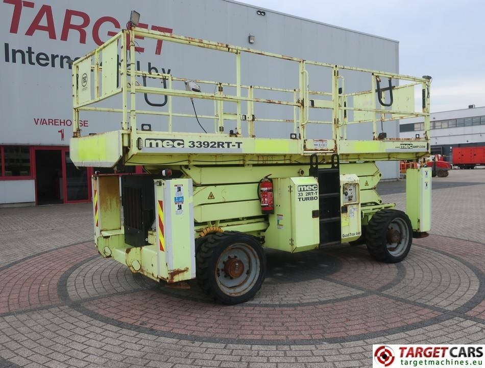 MEC 3392RT-T Diesel 4x4 Scissor Work LIft 1200cm - Šķērveida pacēlājs: foto 1 MEC 3392RT-T Diesel 4x4 Scissor Work LIft 1200cm - Šķērveida pacēlājs: foto 1