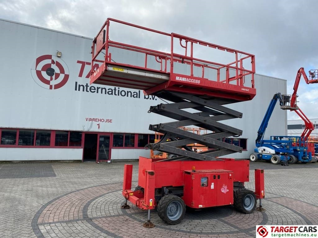Šķērveida pacēlājs Manitou 140SC Diesel 4x4 Scissor Work Lift 1412cm: foto 20