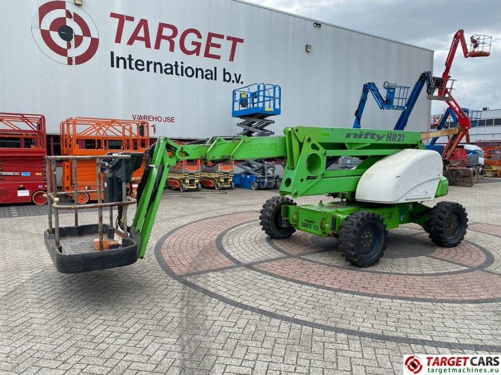 Niftylift HR21D Diesel 4x4 Articulated Boom Work Lift 2080cm - Izlices pacēlājs: foto 1 Niftylift HR21D Diesel 4x4 Articulated Boom Work Lift 2080cm - Izlices pacēlājs: foto 1