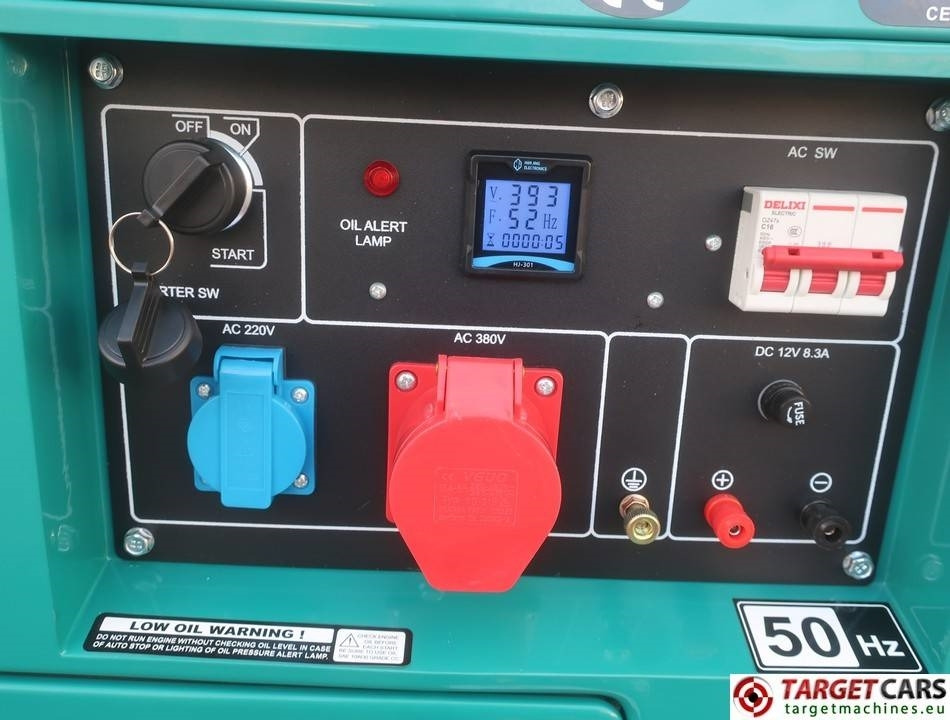 Jaunā Elektroģenerators XIDONG 6800T-3 DIESEL 6.2KVA 3-PHASE GENERATOR 220: foto 9