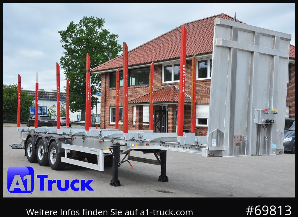 BENALU Timberliner, Vollalu Ecco 2x Liftachse, Lang-Holz, - Kokvedēja puspiekabe: foto 1 BENALU Timberliner, Vollalu Ecco 2x Liftachse, Lang-Holz, - Kokvedēja puspiekabe: foto 1