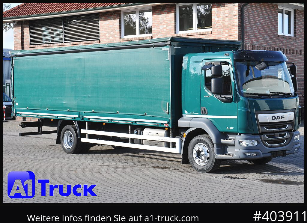 DAF LF 290, Klima, zul. GG 16.000kg, 1 Vorbesitzer - Bortu kravas automašīna/ Platforma: foto 1 DAF LF 290, Klima, zul. GG 16.000kg, 1 Vorbesitzer - Bortu kravas automašīna/ Platforma: foto 1