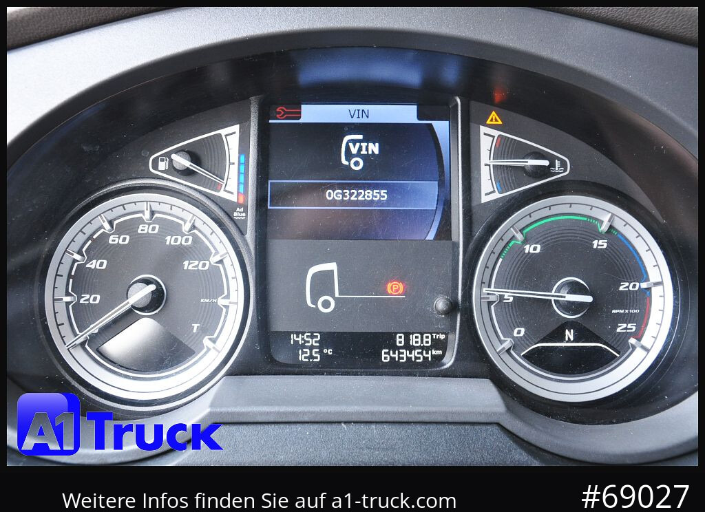 DAF XF 480 FAN Intarder LBW 2t. Lenkachse Steering - Konteineru vedējs/ Kravas automašīna ar noņemamā virsbūve: foto 4 DAF XF 480 FAN Intarder LBW 2t. Lenkachse Steering - Konteineru vedējs/ Kravas automašīna ar noņemamā virsbūve: foto 4