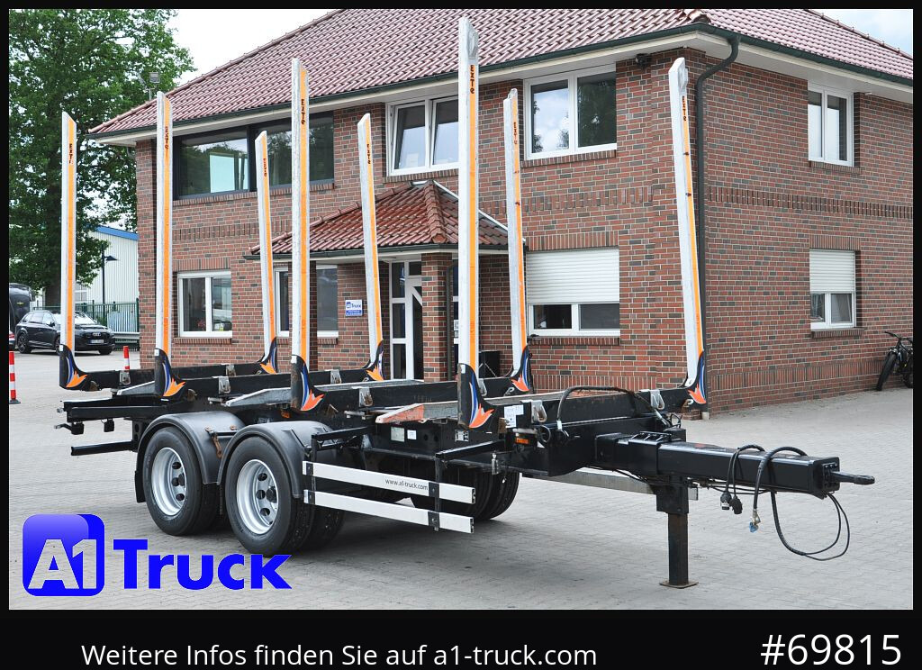 DOLL Befa Tandem Holz Wood Exte Rungen, 171 tkm, - Kokvedēja piekabe: foto 1 DOLL Befa Tandem Holz Wood Exte Rungen, 171 tkm, - Kokvedēja piekabe: foto 1