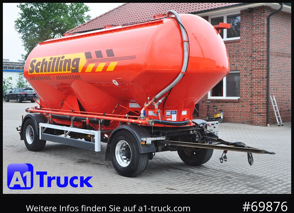 FELDBINDER HEUT 31.2 Silo, Futtermittel, 31m³, 3 Kammern, - Piekabe cisterna: foto 1 FELDBINDER HEUT 31.2 Silo, Futtermittel, 31m³, 3 Kammern, - Piekabe cisterna: foto 1