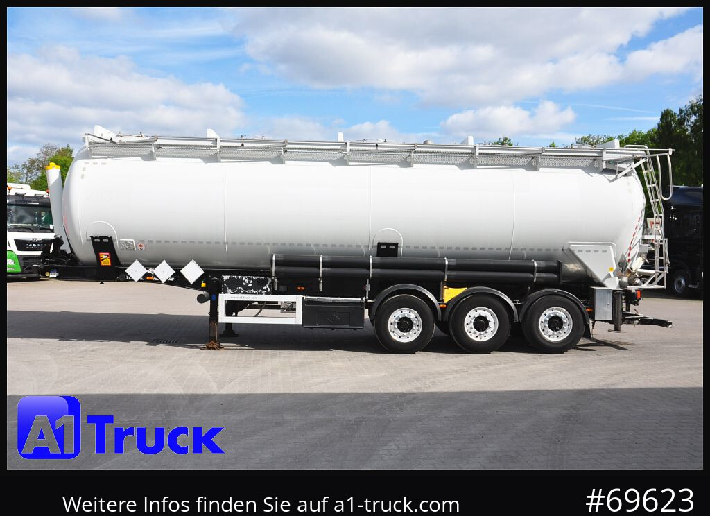 Silosa puspiekabe FELDBINDER KIP 52/7000/A/2, Kippsilo 52.3  ADR, 52m³, 52000 Liter: foto 12
