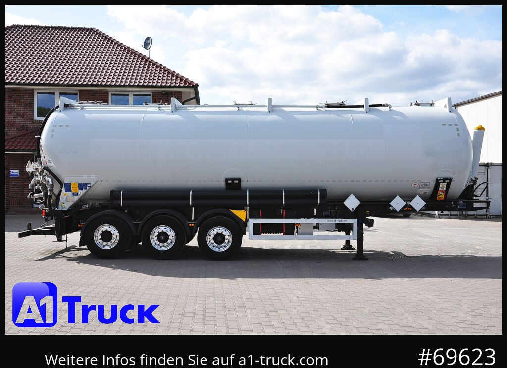 Silosa puspiekabe FELDBINDER KIP 52/7000/A/2, Kippsilo 52.3  ADR, 52m³, 52000 Liter: foto 8