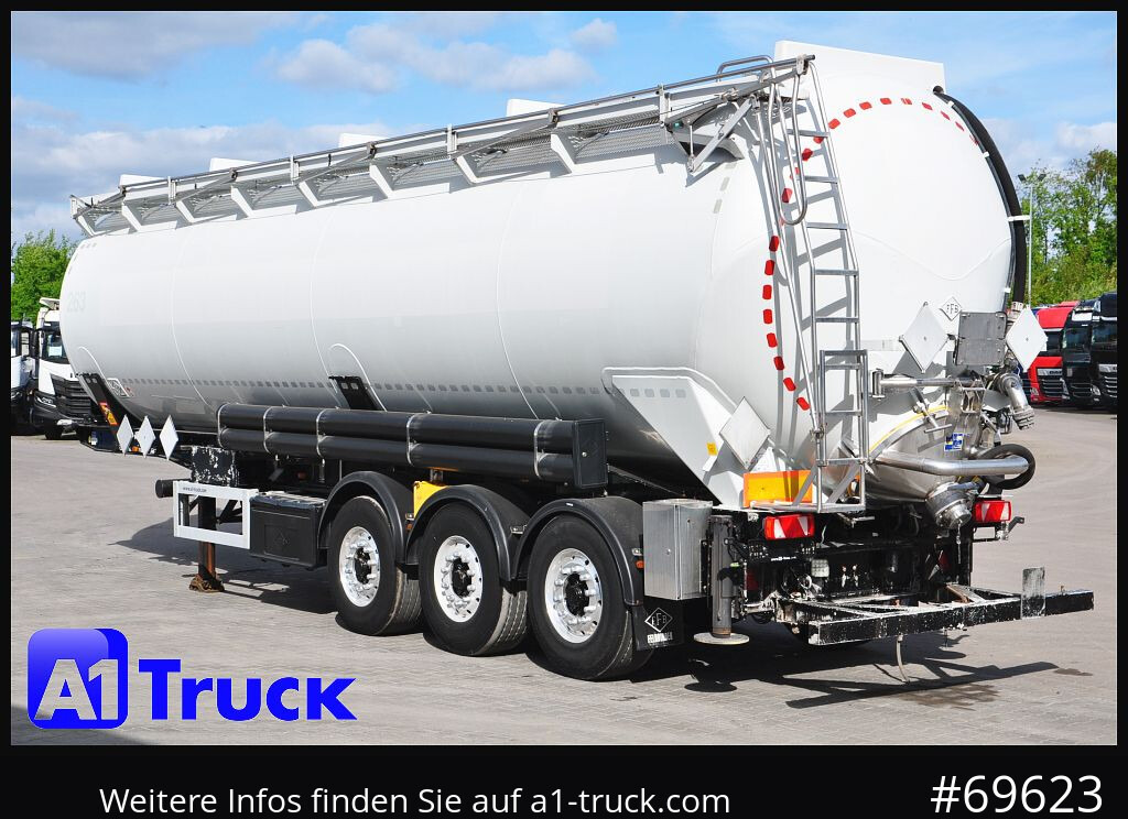 Silosa puspiekabe FELDBINDER KIP 52/7000/A/2, Kippsilo 52.3  ADR, 52m³, 52000 Liter: foto 11