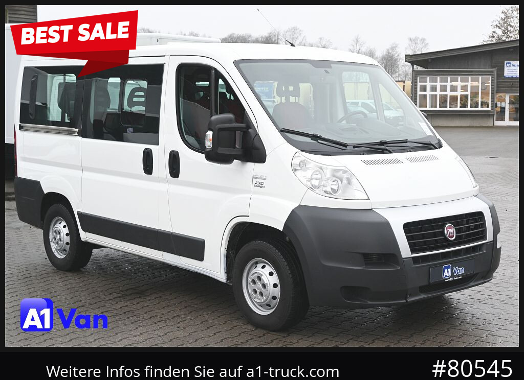 FIAT Fiat Ducato 130 Multijet 9-Sitzer, Klima, ZV - Mikroautobuss, Pasažieru furgons: foto 1 FIAT Fiat Ducato 130 Multijet 9-Sitzer, Klima, ZV - Mikroautobuss, Pasažieru furgons: foto 1