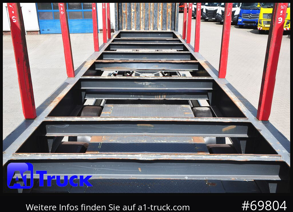 FLIEGL SDS01, Langholz, Containeraufbau, Liftachse, - Kokvedēja puspiekabe: foto 3 FLIEGL SDS01, Langholz, Containeraufbau, Liftachse, - Kokvedēja puspiekabe: foto 3