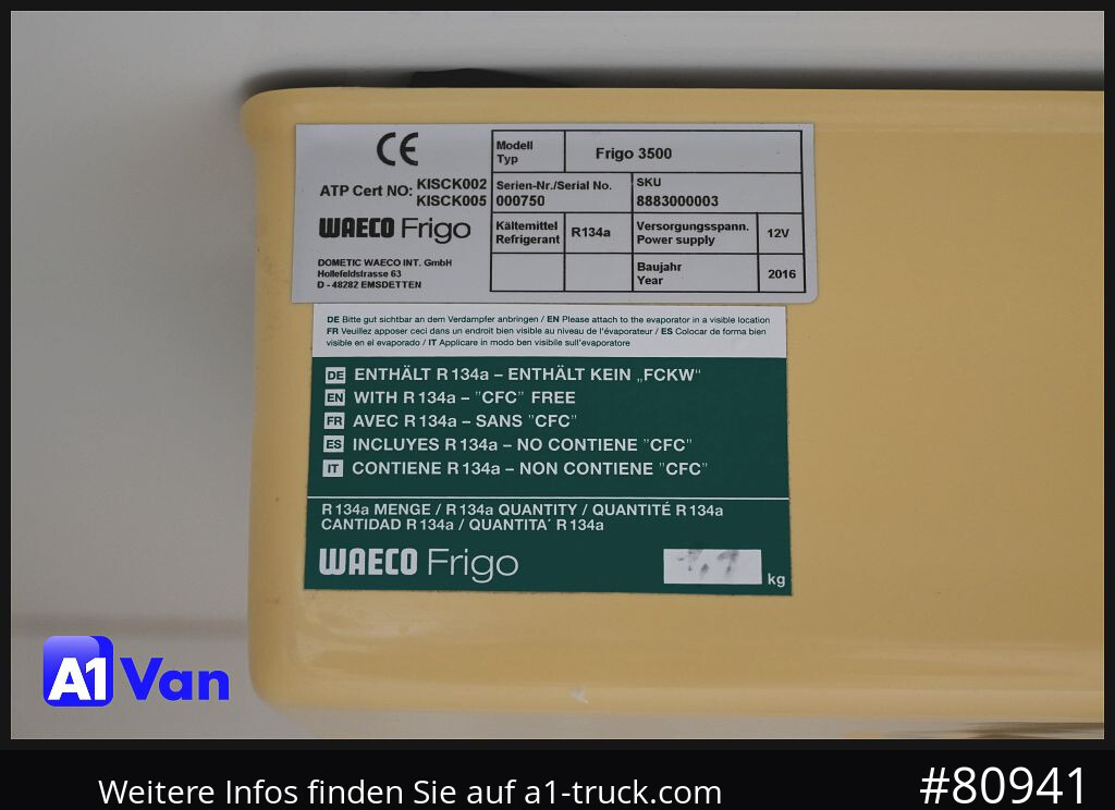 FORD Transit Custom Kühlkastenwagen, Motorschaden, ZV, 3-Sitzer - Komercauto refrižerators: foto 2 FORD Transit Custom Kühlkastenwagen, Motorschaden, ZV, 3-Sitzer - Komercauto refrižerators: foto 2