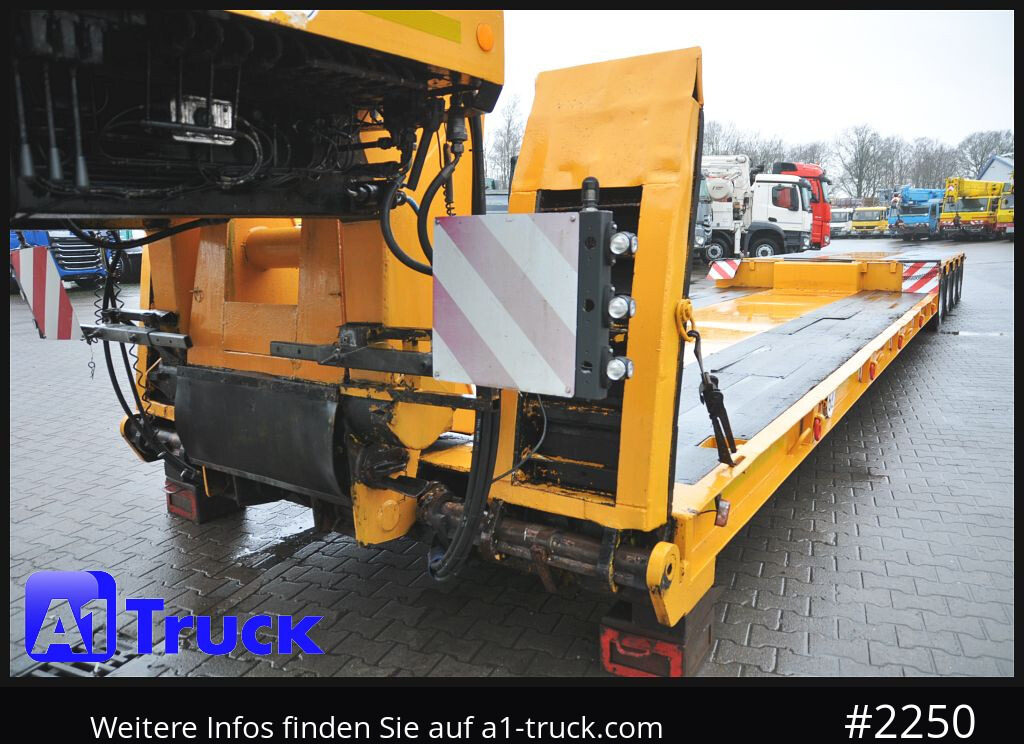 GOLDHOFER 4 Achs Tiefbett, Tieflader, Auffahrrampen, - Puspiekabe zema profila platforma: foto 5 GOLDHOFER 4 Achs Tiefbett, Tieflader, Auffahrrampen, - Puspiekabe zema profila platforma: foto 5