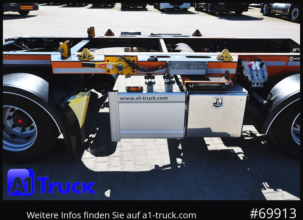 HUEFFERMANN HMA 1812 ZB HTM, Absetz City, Safety-Fix Luft, - Multilift/ Būvgružu konteinera piekabe: foto 2 HUEFFERMANN HMA 1812 ZB HTM, Absetz City, Safety-Fix Luft, - Multilift/ Būvgružu konteinera piekabe: foto 2