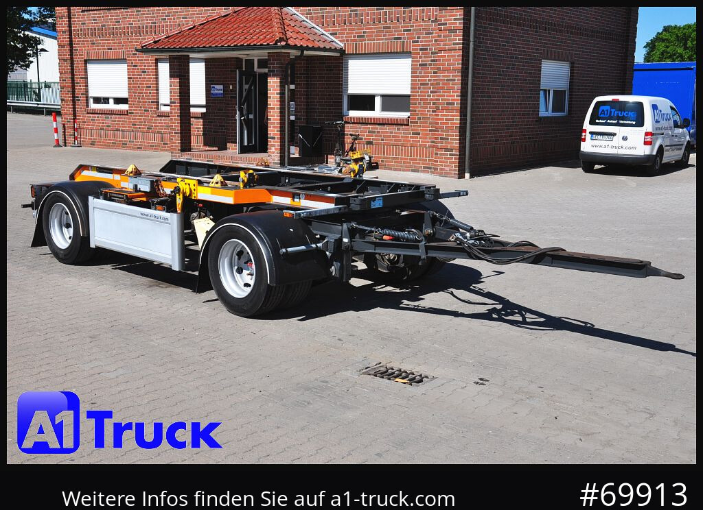 HUEFFERMANN HMA 1812 ZB HTM, Absetz City, Safety-Fix Luft, - Multilift/ Būvgružu konteinera piekabe: foto 1 HUEFFERMANN HMA 1812 ZB HTM, Absetz City, Safety-Fix Luft, - Multilift/ Būvgružu konteinera piekabe: foto 1