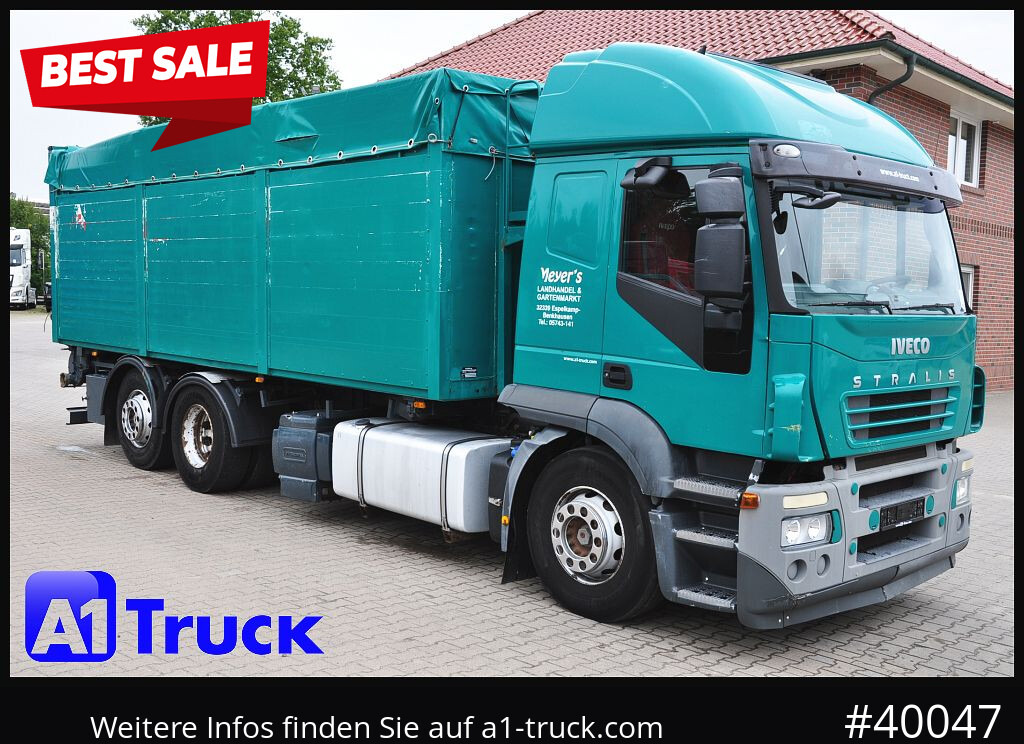 IVECO Iveco AT 260S42Y Getreidekipper Schleuse - Kravas automašīna pašizgāzējs: foto 1 IVECO Iveco AT 260S42Y Getreidekipper Schleuse - Kravas automašīna pašizgāzējs: foto 1