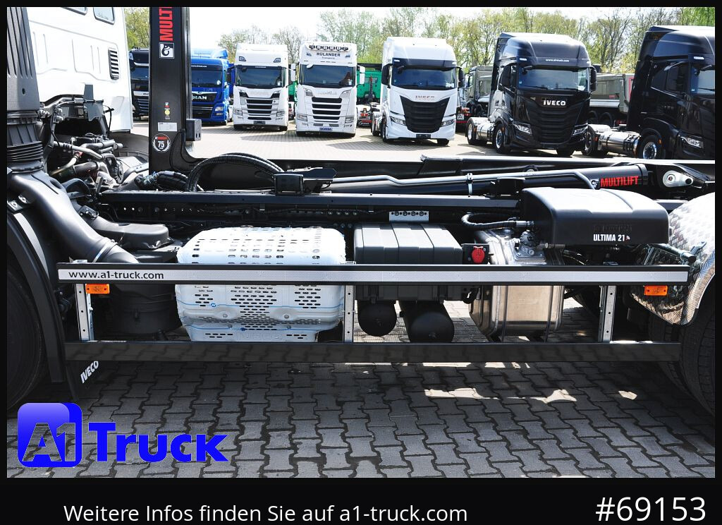 IVECO X-Way AD 420 Hiab 21S59 Lenk- Liftachse, - Pacēlājs ar āķi: foto 3 IVECO X-Way AD 420 Hiab 21S59 Lenk- Liftachse, - Pacēlājs ar āķi: foto 3