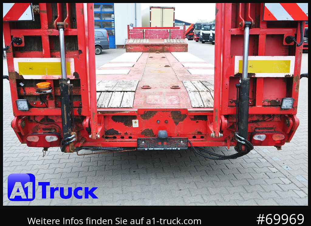 KAESSBOHRER LB 3, Rampen Lenkachse, - Puspiekabe zema profila platforma: foto 2 KAESSBOHRER LB 3, Rampen Lenkachse, - Puspiekabe zema profila platforma: foto 2