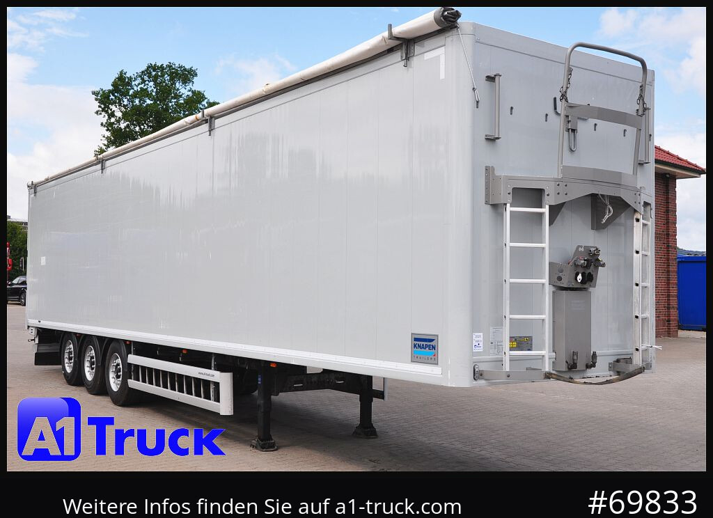 KNAPEN K100, HD Heavy Duty, 90m³, Funk - Puspiekabe kustīgās grīdas: foto 1 KNAPEN K100, HD Heavy Duty, 90m³, Funk - Puspiekabe kustīgās grīdas: foto 1