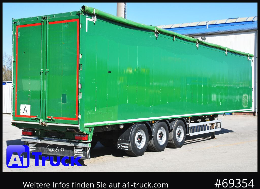 Puspiekabe kustīgās grīdas KNAPEN K100, Lift, SAF: foto 8
