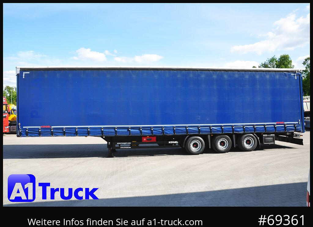 Tenta puspiekabe KOEGEL S24-1 Mega, 1 Vorbesitzer, Code XL: foto 14
