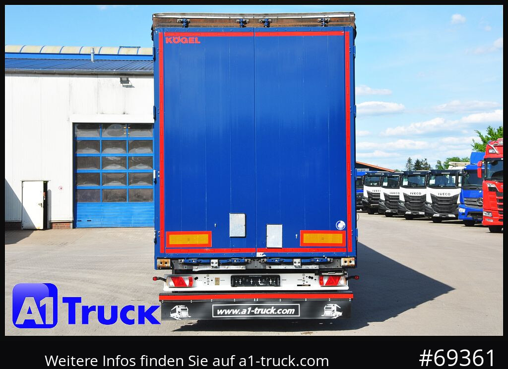 Tenta puspiekabe KOEGEL S24-1 Mega, 1 Vorbesitzer, Code XL: foto 12