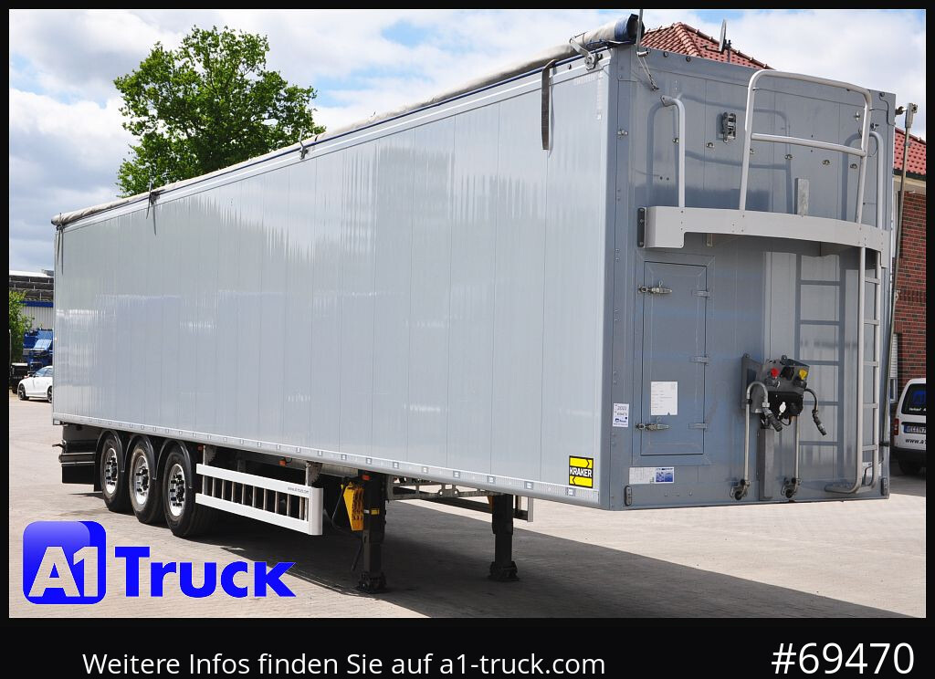 Puspiekabe kustīgās grīdas KRAKER CF-Z 200 ZL K-Force Funk 90m³: foto 1