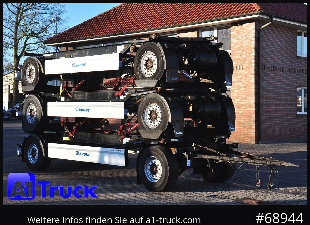 KRONE 3 er Paket Standard BDF, Bj 2017 SAF Achse - Piekabe noņemamā virsbūve/ Konteineru vedējs: foto 1 KRONE 3 er Paket Standard BDF, Bj 2017 SAF Achse - Piekabe noņemamā virsbūve/ Konteineru vedējs: foto 1