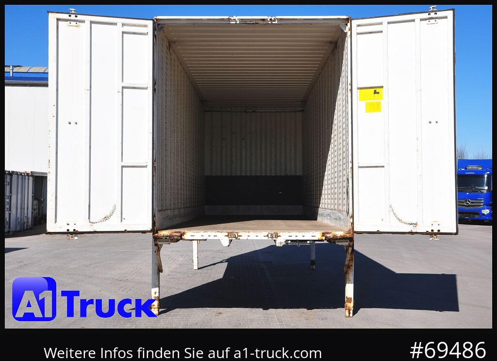 KRONE BDF 7,45 Koffer 2750mm innen - Maināmā virsbūve - furgons: foto 2 KRONE BDF 7,45 Koffer 2750mm innen - Maināmā virsbūve - furgons: foto 2