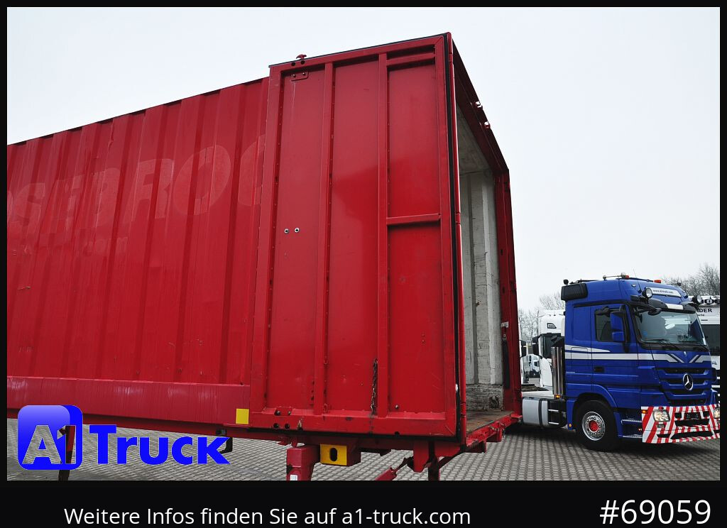 KRONE BDF 7,45 Wechselbrücke Koffer, Zurrösen in den Seitenwänden - Maināmā virsbūve - furgons: foto 2 KRONE BDF 7,45 Wechselbrücke Koffer, Zurrösen in den Seitenwänden - Maināmā virsbūve - furgons: foto 2
