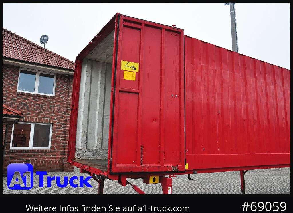 KRONE BDF 7,45 Wechselbrücke Koffer, Zurrösen in den Seitenwänden - Maināmā virsbūve - furgons: foto 3 KRONE BDF 7,45 Wechselbrücke Koffer, Zurrösen in den Seitenwänden - Maināmā virsbūve - furgons: foto 3