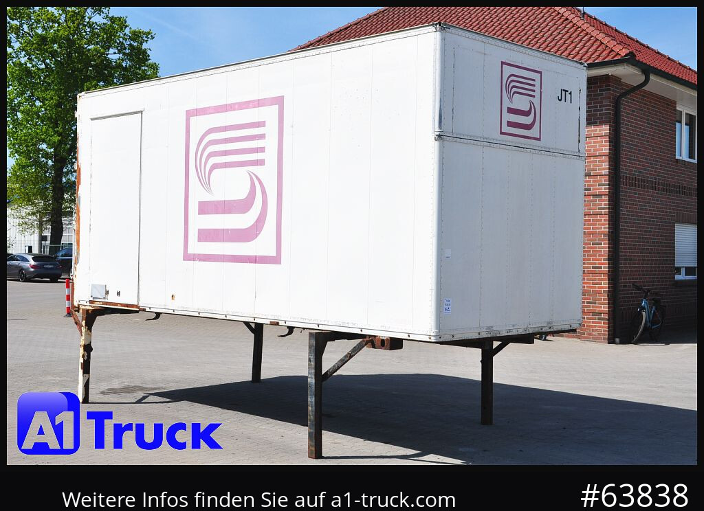 KRONE Container Lager, kann verladen werden, Seitentür - Maināmā virsbūve - furgons: foto 1 KRONE Container Lager, kann verladen werden, Seitentür - Maināmā virsbūve - furgons: foto 1