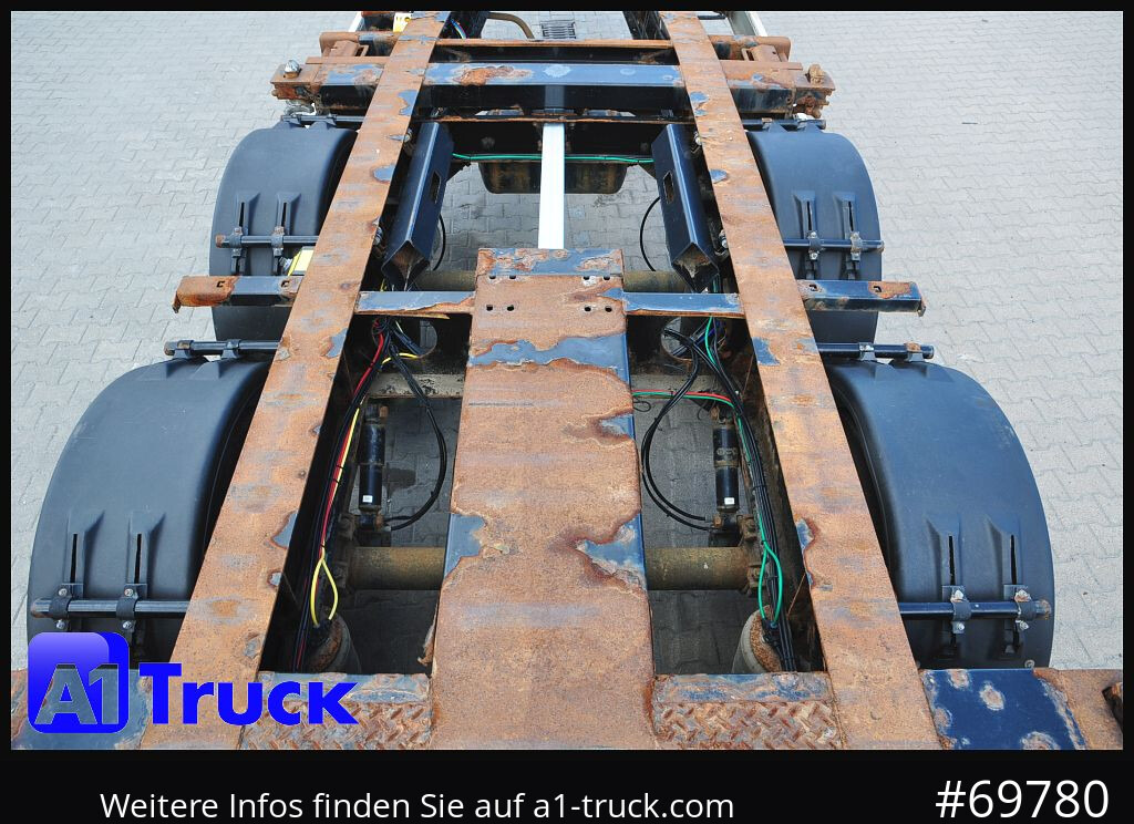 Puspiekabe noņemamā virsbūve/ Konteineru vedējs KRONE SDC, Containerchassis,  2x20/30/40: foto 15