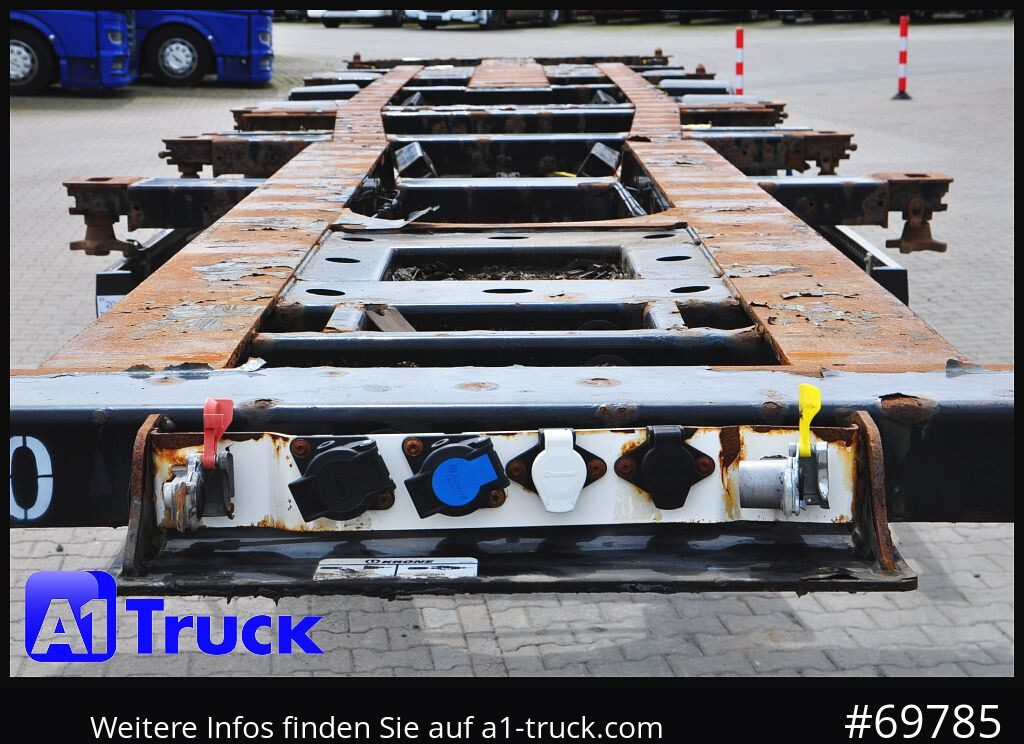 KRONE SDC, Lift SAF, 2x20/30/40 - Puspiekabe noņemamā virsbūve/ Konteineru vedējs: foto 5 KRONE SDC, Lift SAF, 2x20/30/40 - Puspiekabe noņemamā virsbūve/ Konteineru vedējs: foto 5