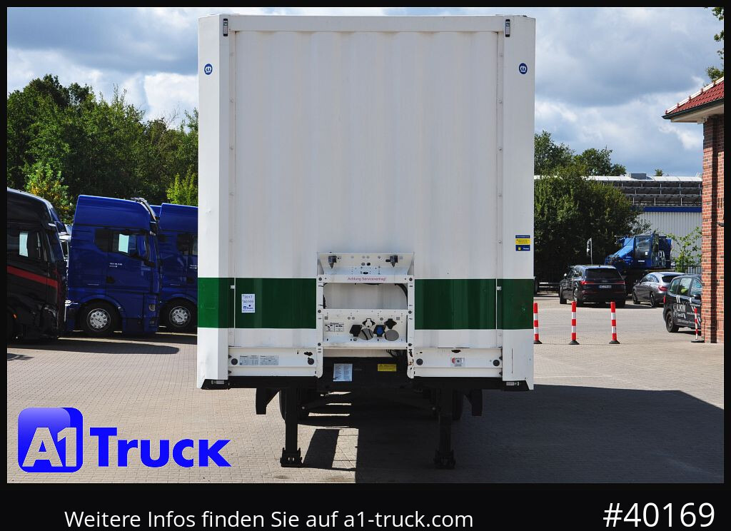 KRONE SDK 27, Koffer, 1 Vorbesitzer, Doppelstock, - Puspiekabe slēgtā virsbūve: foto 2 KRONE SDK 27, Koffer, 1 Vorbesitzer, Doppelstock, - Puspiekabe slēgtā virsbūve: foto 2
