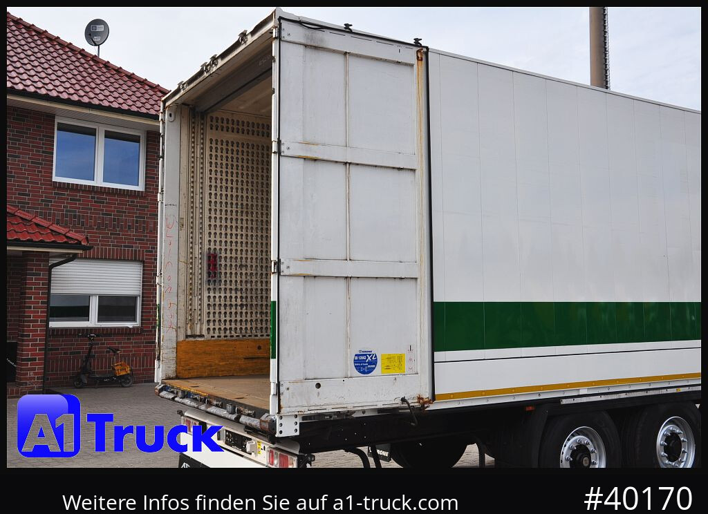 KRONE SDK 27, Koffer, 1 Vorbesitzer, Doppelstock, - Puspiekabe slēgtā virsbūve: foto 3 KRONE SDK 27, Koffer, 1 Vorbesitzer, Doppelstock, - Puspiekabe slēgtā virsbūve: foto 3