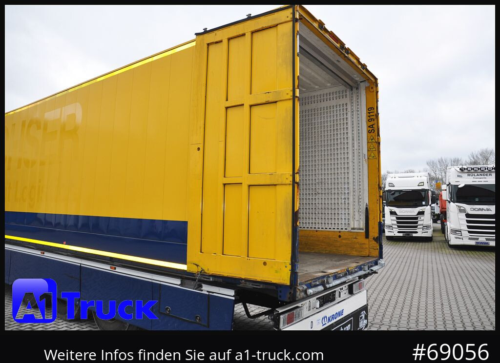 KRONE SDK 27, Textil, Doppelstock Safe Liner - Puspiekabe slēgtā virsbūve: foto 5 KRONE SDK 27, Textil, Doppelstock Safe Liner - Puspiekabe slēgtā virsbūve: foto 5