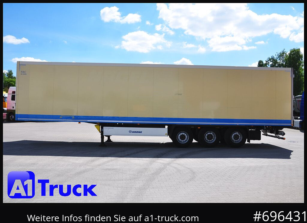 Puspiekabe refrižerators KRONE SDR 27 Carrier 1950 Mt., Lift, Multitemp.: foto 12