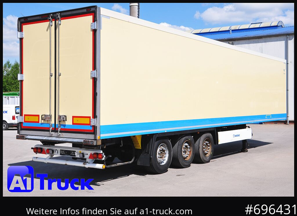 Puspiekabe refrižerators KRONE SDR 27 Carrier 1950 Mt., Lift, Multitemp.: foto 9