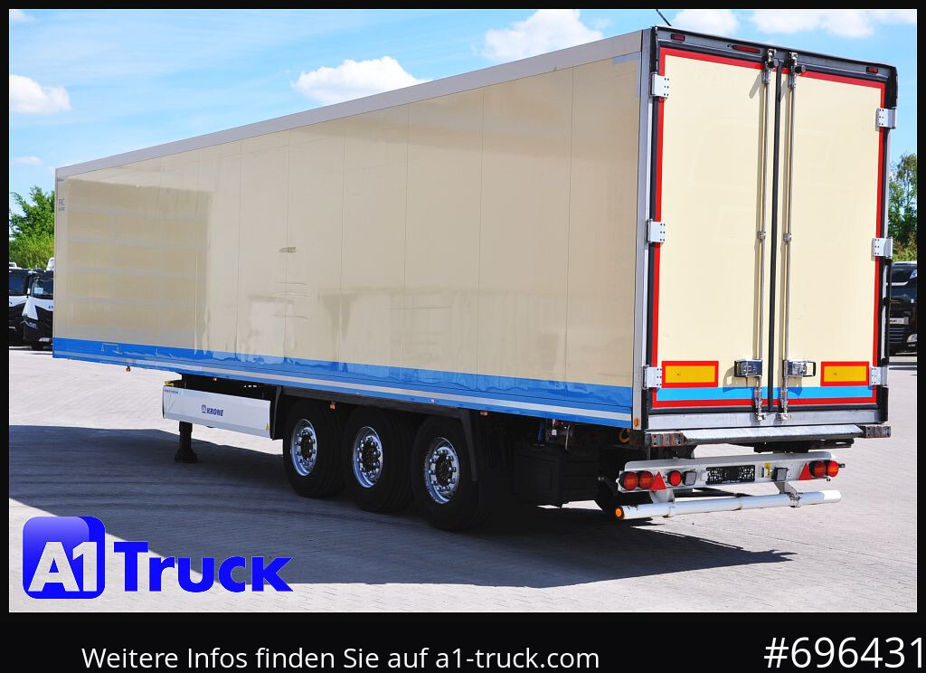 Puspiekabe refrižerators KRONE SDR 27 Carrier 1950 Mt., Lift, Multitemp.: foto 11