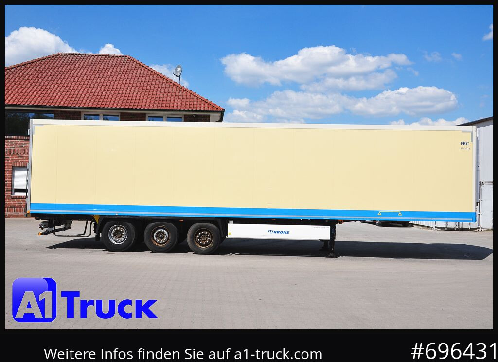 Puspiekabe refrižerators KRONE SDR 27 Carrier 1950 Mt., Lift, Multitemp.: foto 8