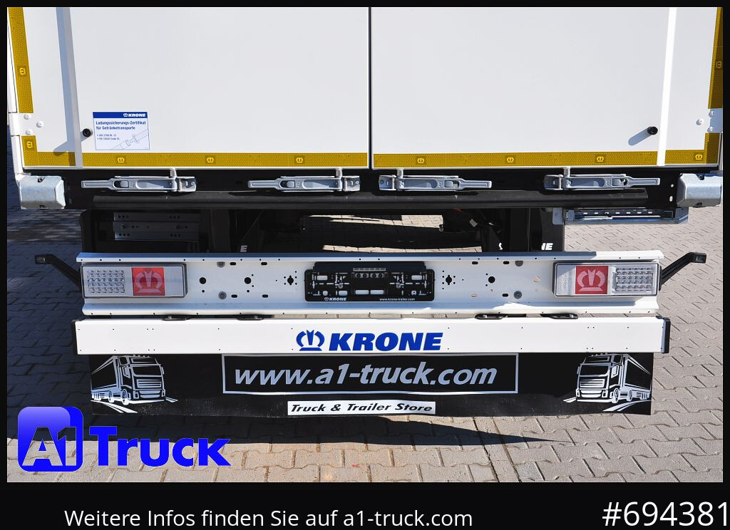 KRONE SZ 2 achs Koffer, Code XL, VDI 2700, SOFORT - Puspiekabe slēgtā virsbūve: foto 3 KRONE SZ 2 achs Koffer, Code XL, VDI 2700, SOFORT - Puspiekabe slēgtā virsbūve: foto 3
