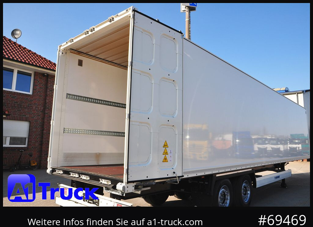 KRONE SZ 2 achs Koffer, Code XL, VDI 2700, SOFORT - Puspiekabe slēgtā virsbūve: foto 5 KRONE SZ 2 achs Koffer, Code XL, VDI 2700, SOFORT - Puspiekabe slēgtā virsbūve: foto 5