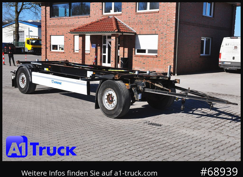 KRONE Standard BDF Anhänger für 7,45 WB, 1 Vorbesitzer - Piekabe noņemamā virsbūve/ Konteineru vedējs: foto 1 KRONE Standard BDF Anhänger für 7,45 WB, 1 Vorbesitzer - Piekabe noņemamā virsbūve/ Konteineru vedējs: foto 1